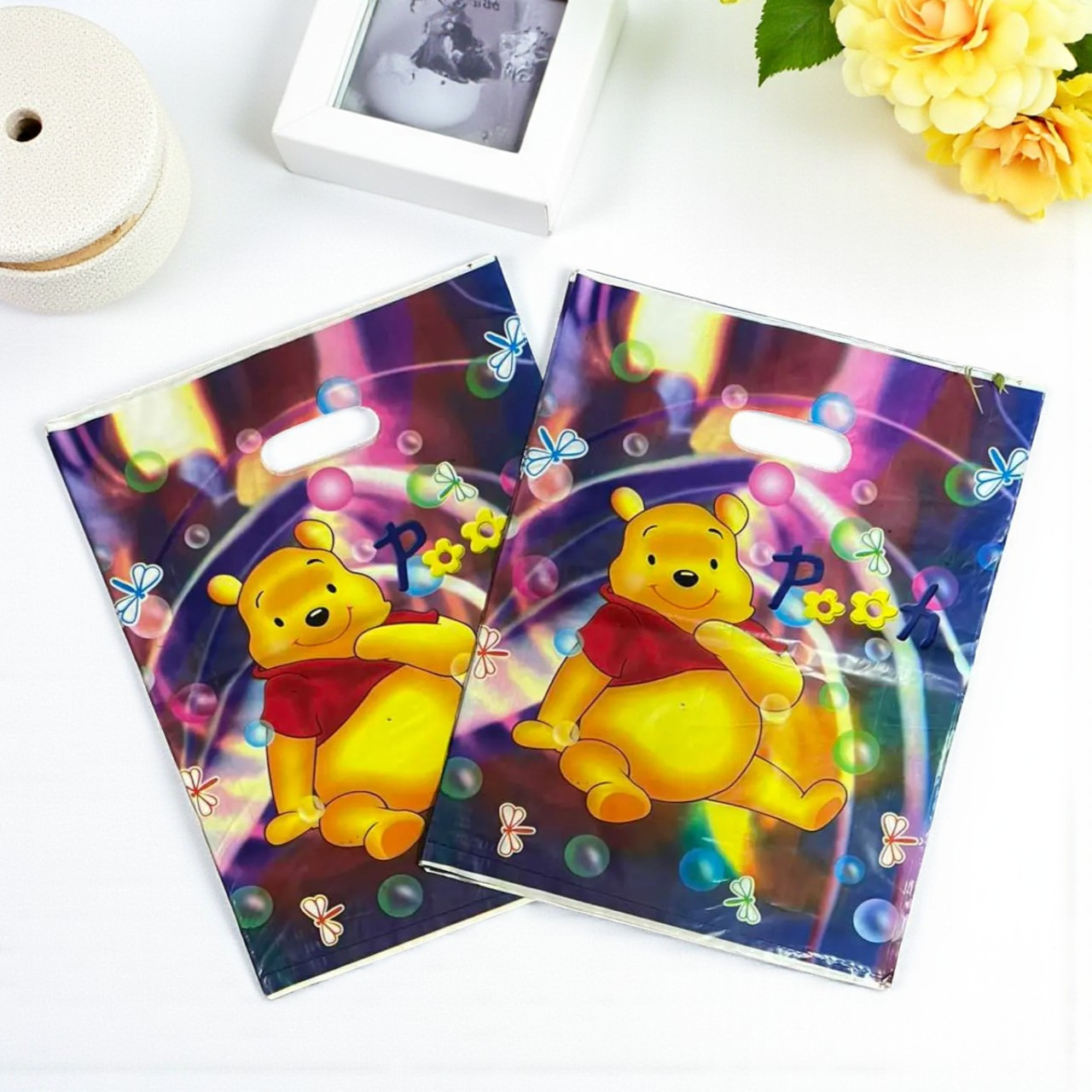 Пакет банан 30x40 см 50 шт пакети з вирубною ручкою, фото 1