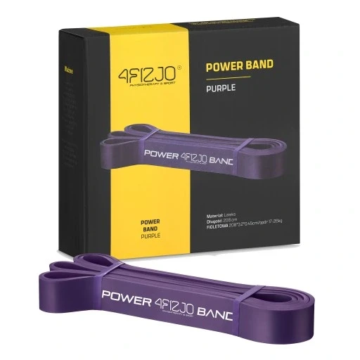 Тренувальна резинка для розтягування та фітнесу з опорними смужками Power Band, фото 1