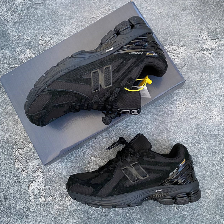 Кросівки термо чоловічі New Balance 1906R Gor-tex Cordura Black Нью Баланс чорні на гортексі осень євро зима, фото 1