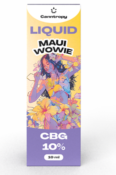 🌿Рідина для інгалятора Canntropy CBG Liquid – Maui Wowie | 10% | 10 мл