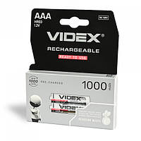 Акумулятори Videx HR03/AAA 1000mAh double blister/2шт