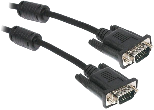 Кабель Maxxter VGA - VGA (M/M) 3m Black (V-VGA-10)