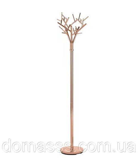 Вішалка для одягу CH-W-57 підлогова мідна, сталева, для прихожої, спальні та офісу, фото 1