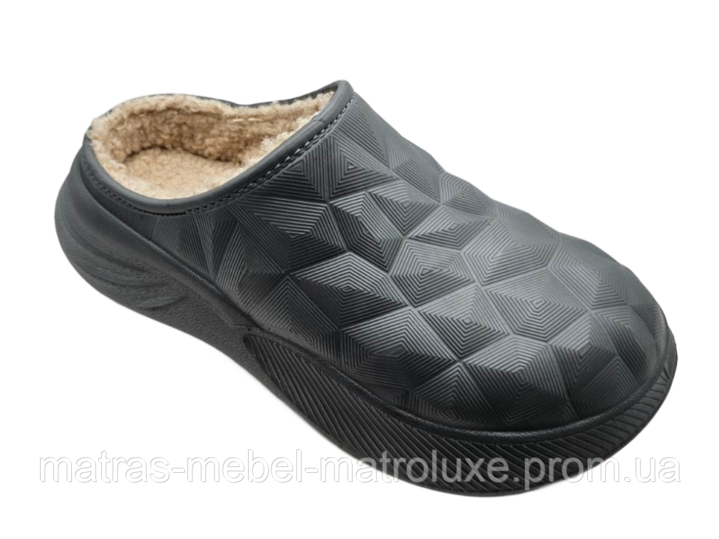 Сабо чоловічі утеплені TapMal 803 тем.сірий (6 пар 41-46)