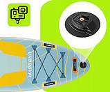 Надувна дошка для веслування (sup) 320см сідло набір для Gopro, фото 5