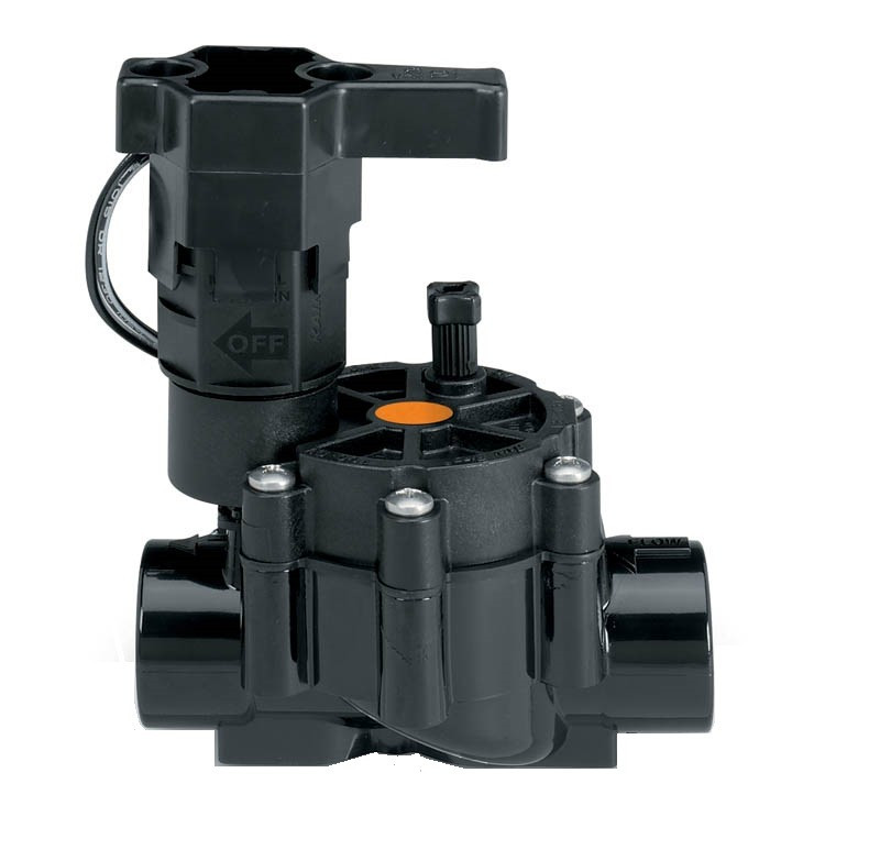 Електромагнітний низькопотоковий клапан для систем крапельного поливу 3/4" ВР, 9В, Rain Bird 075-LFV-9V (США), фото 1