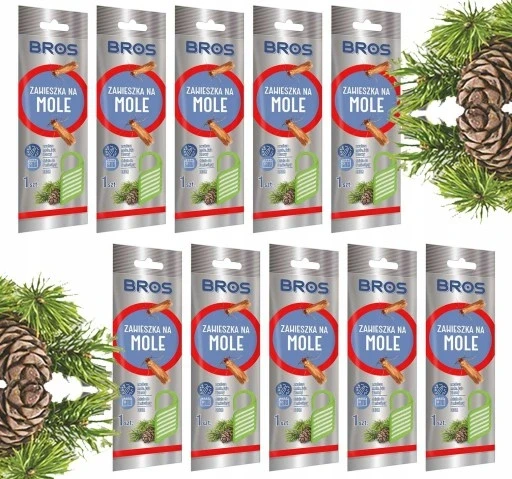 Bros кедрова підвіска проти молі 10 шт., фото 1