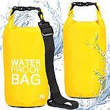 Водостійкий чохол для каяка Pack водонепроникний рюкзак 20л водонепроникна сумка, фото 2