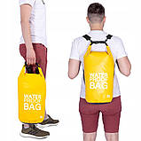 Водостійкий чохол для каяка Pack водонепроникний рюкзак 20л водонепроникна сумка, фото 3