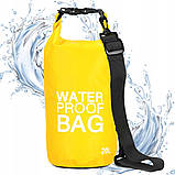 Водостійкий чохол для каяка Pack водонепроникний рюкзак 20л водонепроникна сумка, фото 4