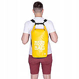 Водостійкий чохол для каяка Pack водонепроникний рюкзак 20л водонепроникна сумка, фото 9