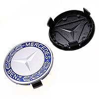 Заглушки ковпачки литих дисків Mercedes 75мм