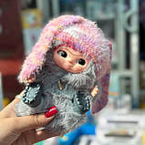 М'яка плюшева іграшка сюрприз Вакуку 16 см рандомка брелок Wakuku Pop Mart колекційна Вайкуку з шапочкою, фото 2