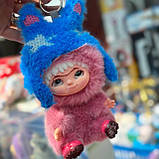 М'яка плюшева іграшка сюрприз Вакуку 16 см рандомка брелок Wakuku Pop Mart колекційна Вайкуку з шапочкою, фото 3