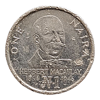 Нігерія 1 найра, 1991