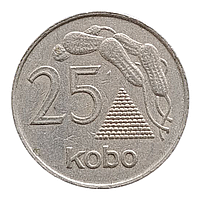 Нігерія 25 кобо, 1973