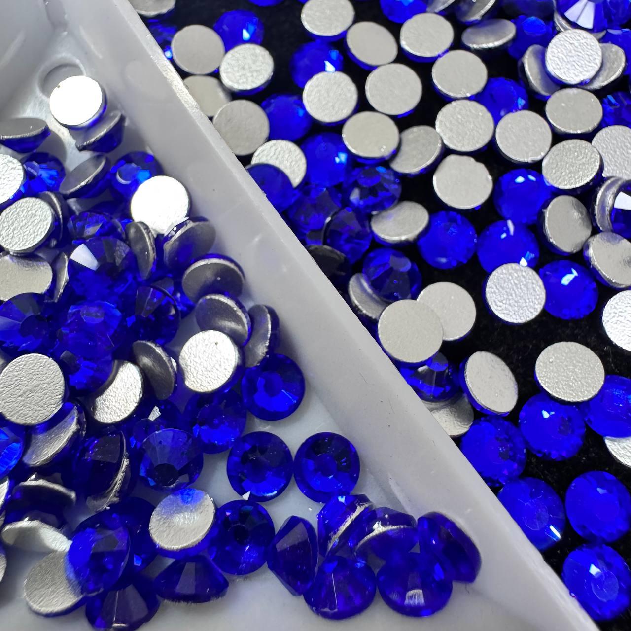 Стрази Crystallia Sapphire ss16 (~4мм)  100шт