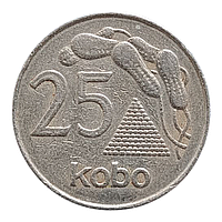 Нігерія 25 кобо, 1973