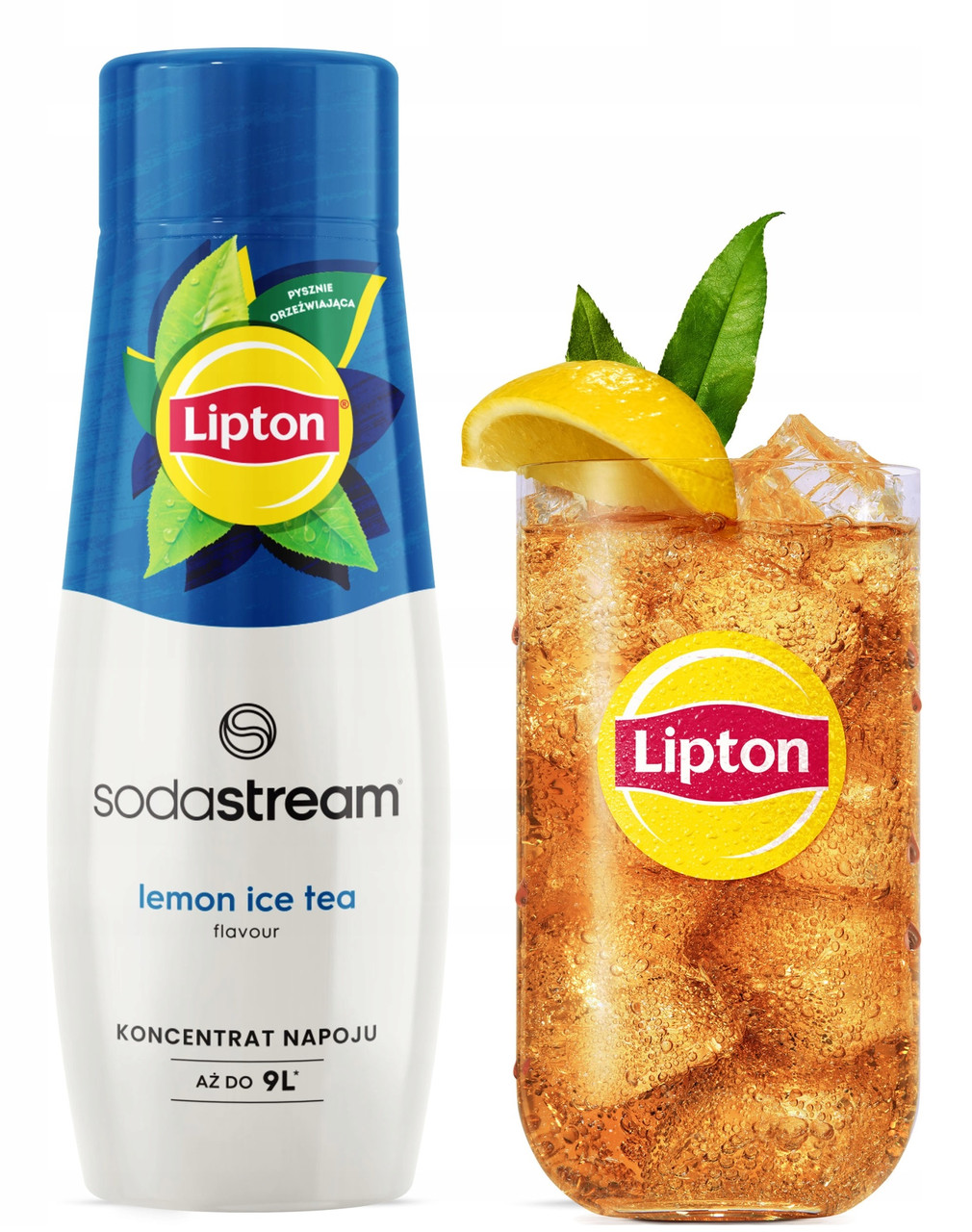 Концентрат Sodastream Lipton lemon ice tea 440 ml, фото 1