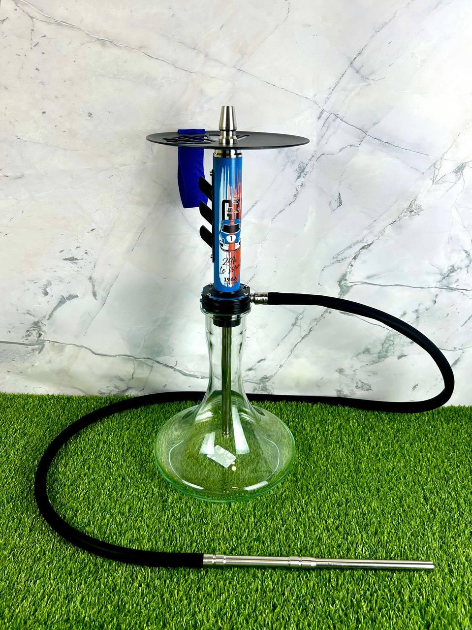 Кальян Hookah Deluxe H-02 Blue - надійний та стильний вибір для дому та кальянних.