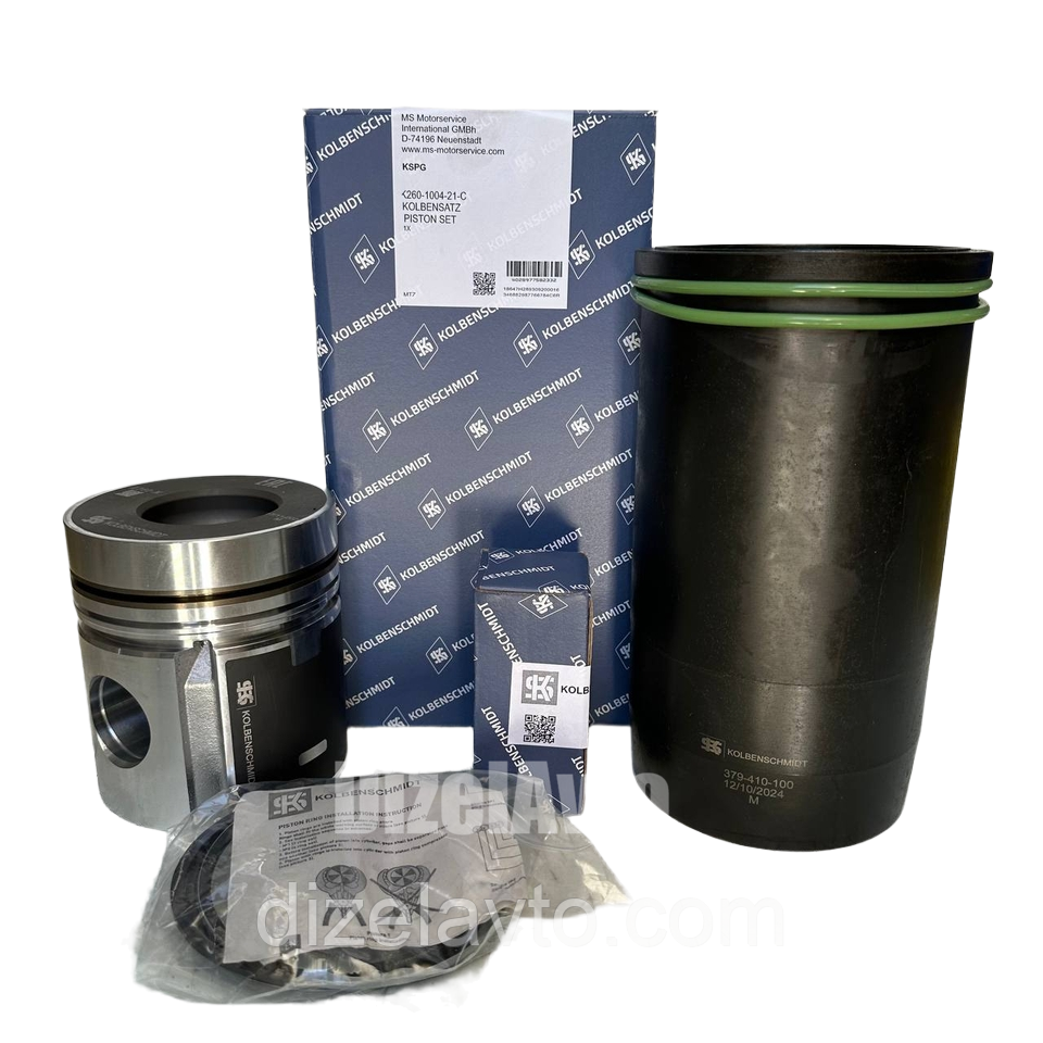Поршнева група Д 245 Д 260 Євро 2 Kolbenschmidt 42 мм палець