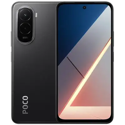 Смартфон POCO M7 8/256 GB Black (Global Version), IPS 6.9", 7000 мА·год, Подвійна камера 50 Мп, with charger 33 Вт, Пластик