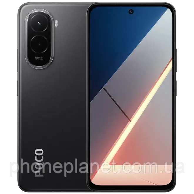 Xiaomi Poco M7 4G 6/128GB Black (with charger) (Global Version), фото 1