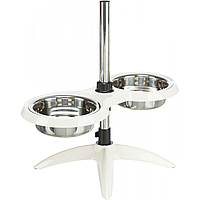 Миски на підставці для собак та кішок Trixie (Тріксі) 2х2.4 л d:25 см