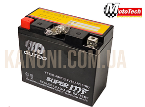 Акумулятор АКБ OUTDO YT12B-4 (MF) (12V12AH) OUTDO