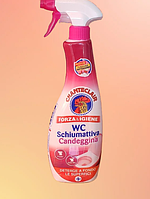 Пінка для чищення та дезінфекції туалету без хлору Chante Clair WC Schiumattiva 600 мл