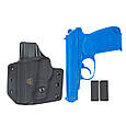 Кобура Hit Factor ver.1 для ПМ / ПМР / ПМ-Т лівша Black, фото 3