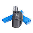 Кобура Fantom ver.3 для Glock - 17 / 22 / 47 лівша Black, фото 3