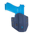 Кобура Hit Factor ver.1 для Glock - 17 / 22 / 47 правша POLICE Blue, фото 5