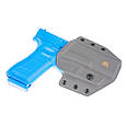 Кобура Hit Factor ver.1 для Glock - 17 / 22 / 47 правша Gunmetal Gray, фото 4