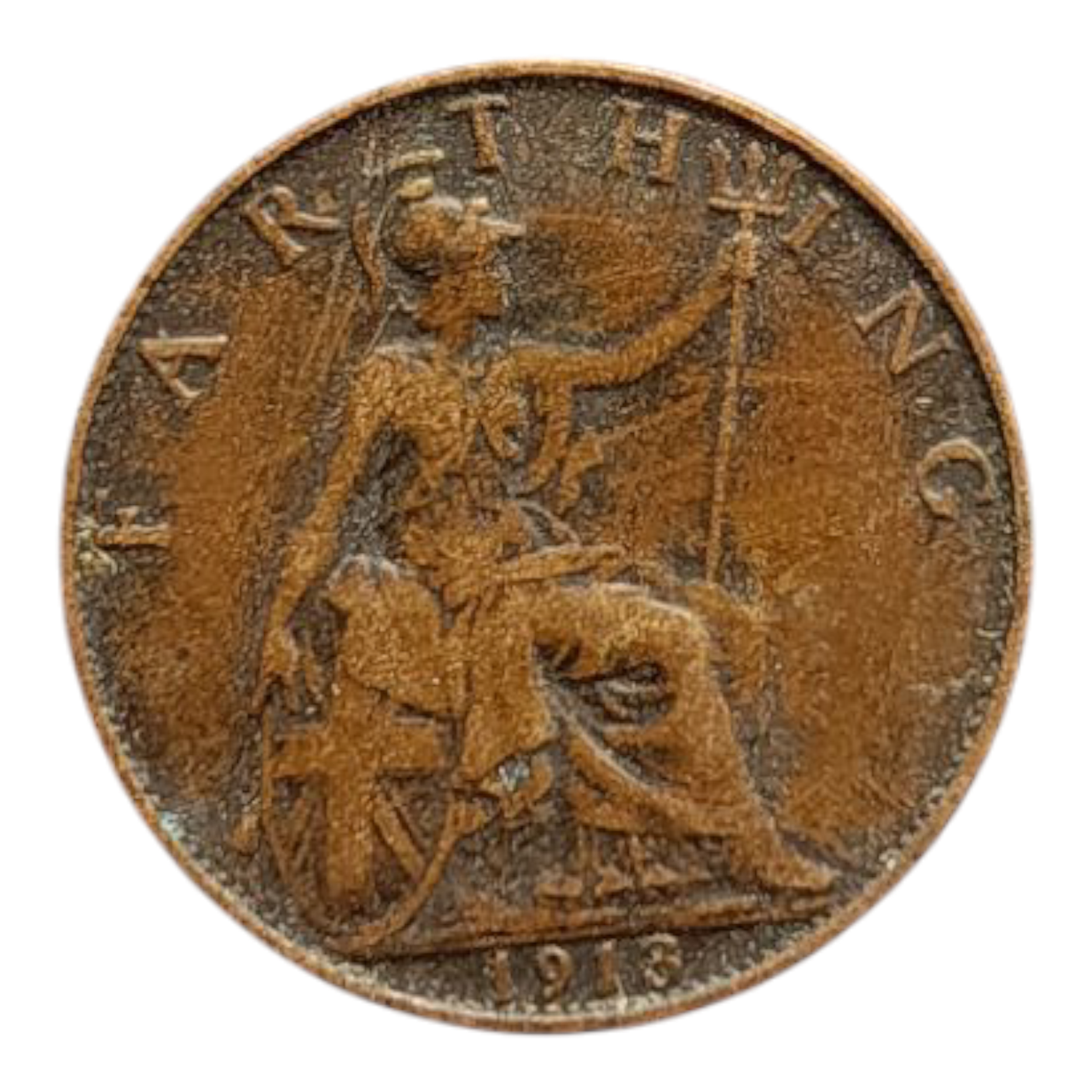 Велика Британія 1 фартінг, 1913, фото 1