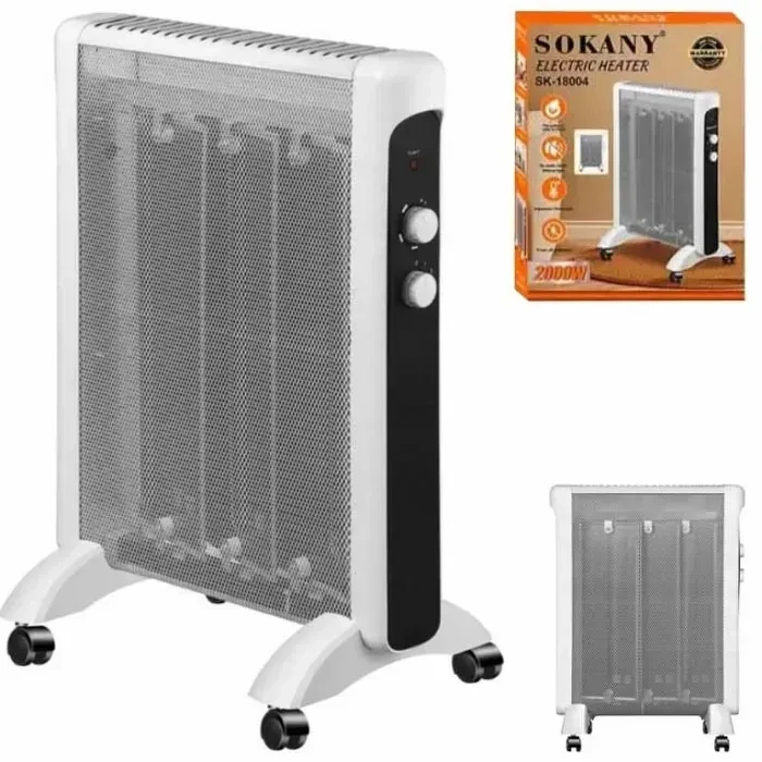 Обігрівач електричний підлоговий 2000 Вт Sokany SK-18004 Fm, фото 1