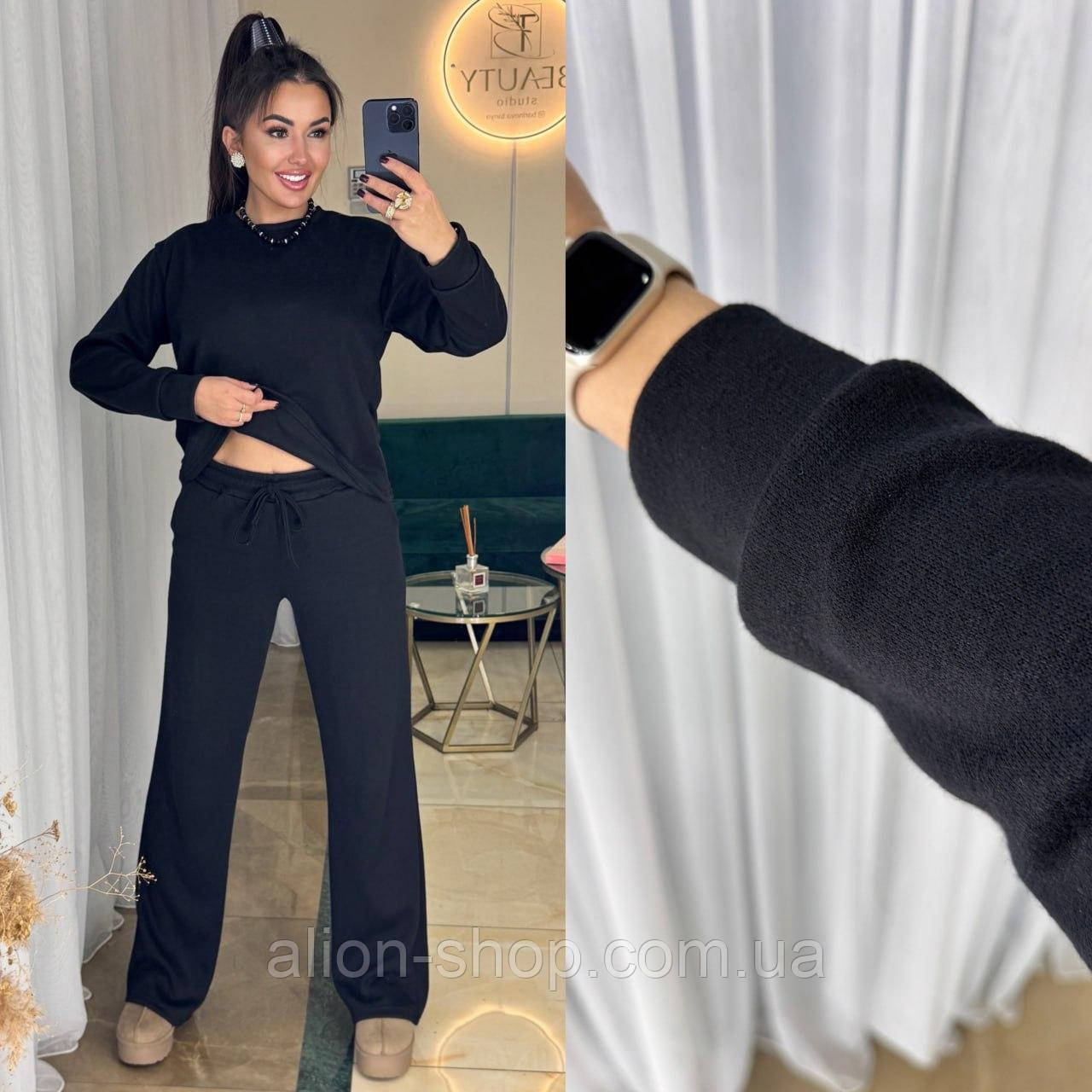 Жіночий теплий ангоровий костюм новинка 2025, фото 1