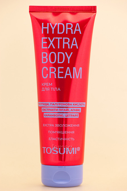 TOSUMI Крем для тіла екстра зволоження HydraExtra Body Cream, 250 мл, фото 1