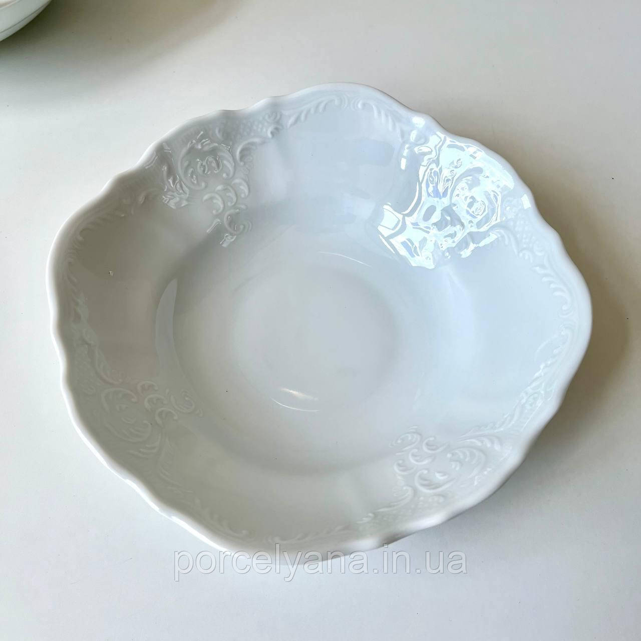 Салатник круглий 19 см Thun Bernadotte Білий 001100, фото 1