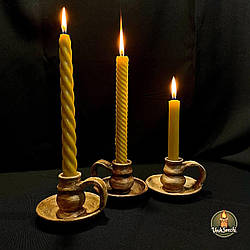 Авторський глиняний підсвічник ручної роботи