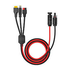 Адаптер для підключення сонячних панелей 14 Awg 0.65 m, MC4-Anderson, XT60, DC7909