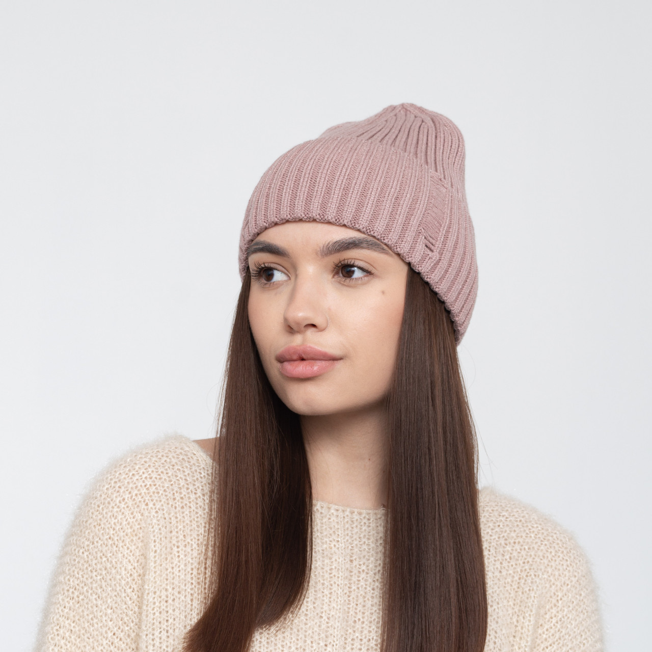 Шапка Рвана 2459 т.пудра