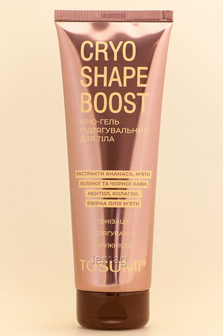 TOSUMI Кріо-гель підтягуючий тонізуючий CryoShape Boost, 250 мл, фото 1