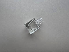 7 - 6.5 мл Куб скляний прозорий сам окремо, мініфлакон, пляшка, атомайзер, тестер, флакон, ємкість, пляшечка