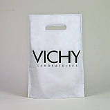 Пакети банан з логотипом Поліетиленові пакети білі Пакети від виробника оптом 24х17 см до 0.5 кг, фото 3