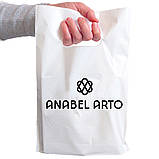 Пакети банан з логотипом Поліетиленові пакети білі Пакети від виробника оптом 24х17 см до 0.5 кг, фото 6