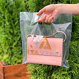 Пакети поліетиленові 30х30 до 3 кг Прозорий пакет типу банан Пакети подарункові глянцеві оптом, фото 6