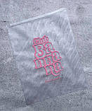 Глянцевий SLIDER пакет 16x25 см Пакети-слайдери прозорі з логотипом для вашого бренду, фото 6