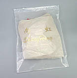 Глянцевий прозорий SLIDER пакет 20x30 см з лого Пакети поліетиленові з замком слайдер для вашого бізнесу, фото 3