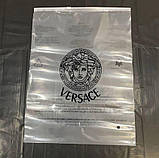 Глянцевий прозорий SLIDER пакет 20x30 см з лого Пакети поліетиленові з замком слайдер для вашого бізнесу, фото 5